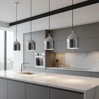 Lumi-R Ceiling Pendant Silver