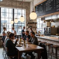 Celeste Small Hanging Lamp in White