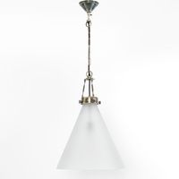 Gadsden Ceiling Pendant Large Silver