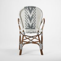 Tropez Rattan Chair Grey -Outdoor Undercover