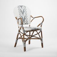 Tropez Rattan Chair Grey -Outdoor Undercover