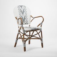 Tropez Rattan ArmChair Grey -Outdoor Undercover