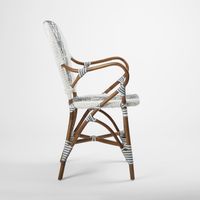 Tropez Rattan Chair Grey -Outdoor Undercover