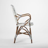 Tropez Rattan ArmChair Grey -Outdoor Undercover
