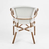 Harlow Rattan Chair White - Outdoor Under-Cover