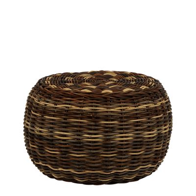 Seville Rattan Ottoman Table