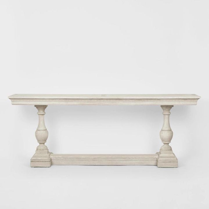 Ville Oak Console White