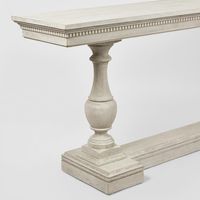 Ville Oak Console White