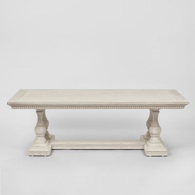 Ville Oak Coffee Table White