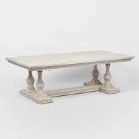 Ville Oak Coffee Table White