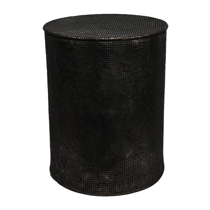 Nada Drum Table Black -Outdoor