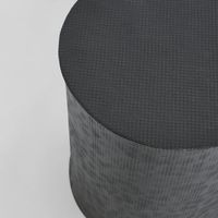 Nada Drum Table Black -Outdoor
