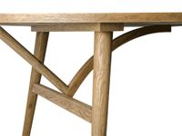 Jerico Oval Oak Dining Table Natural 260cm