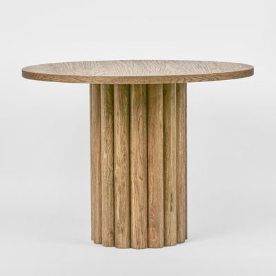 Sass Oak Dining Table Natural 100cm