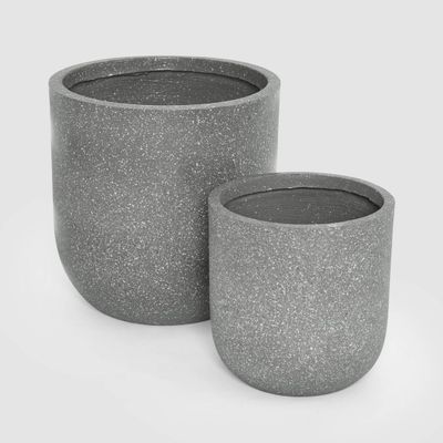 Dessa Large Terrazzo Planter Set of Two