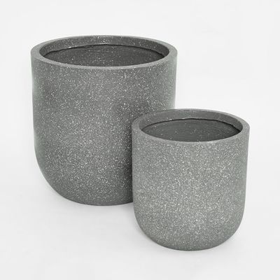 Dessa Large Terrazzo Planter Set of Two
