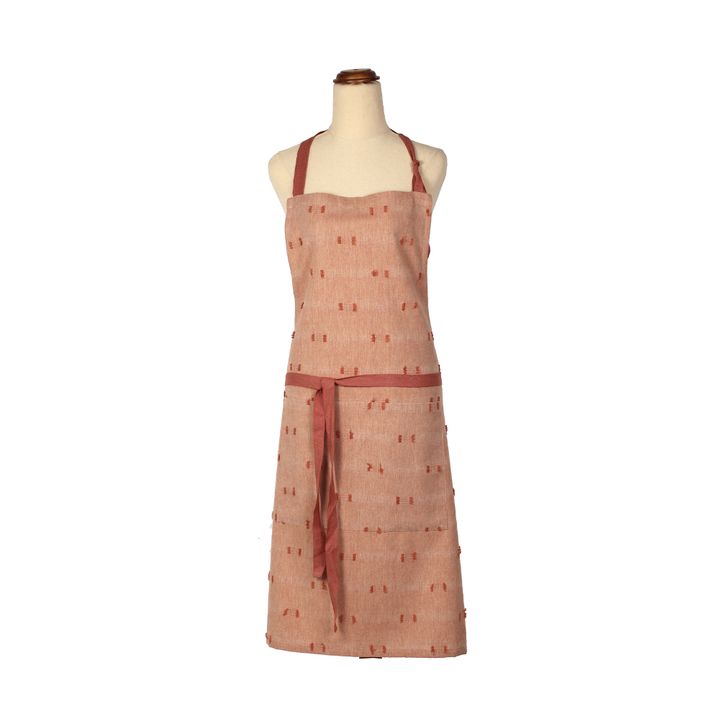 Tuft Apron Rose Dawn