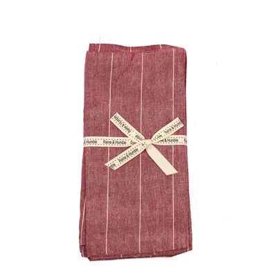 Wild Stripe Table Runner Mulberry