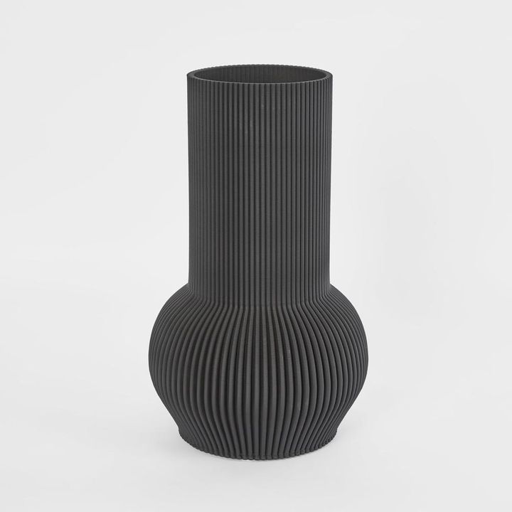 Hend 3D Vase SML Black