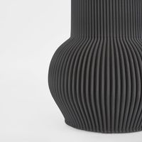 Hend 3D Vase SML Black