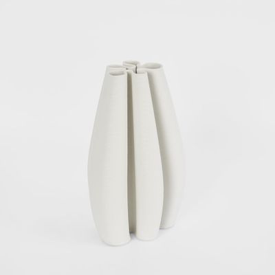 Gatta 3D Vase SML White