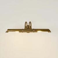 Bankers Wall Light Antique Brass