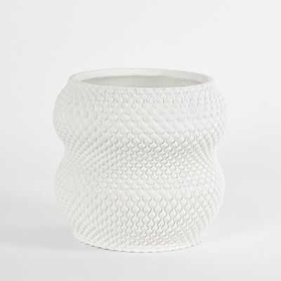 Baruk Planter White Medium