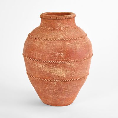 Chika Vase Terracotta Large