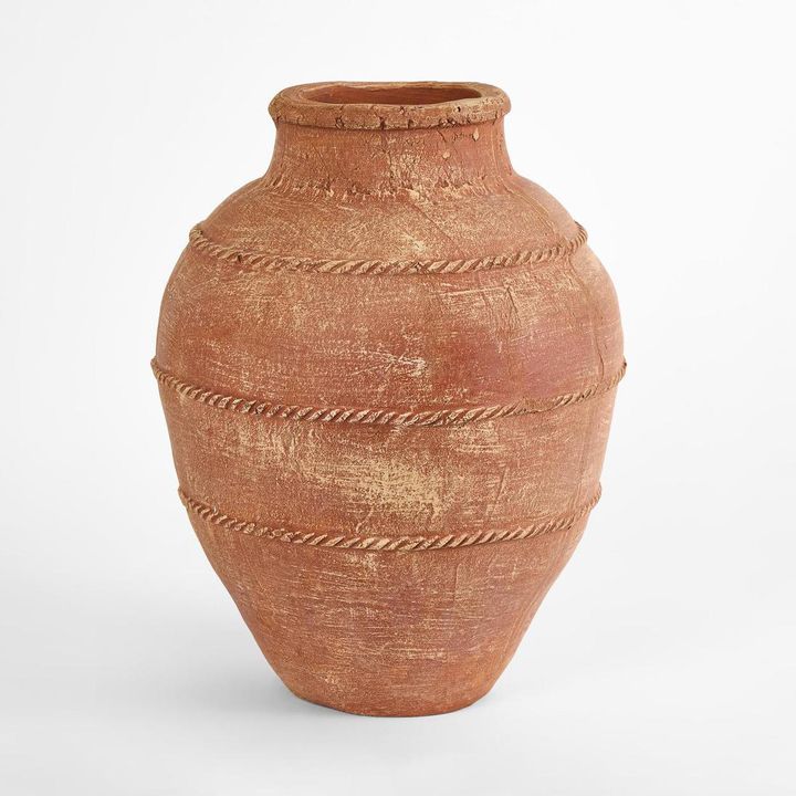 Chika Vase Terracotta Large