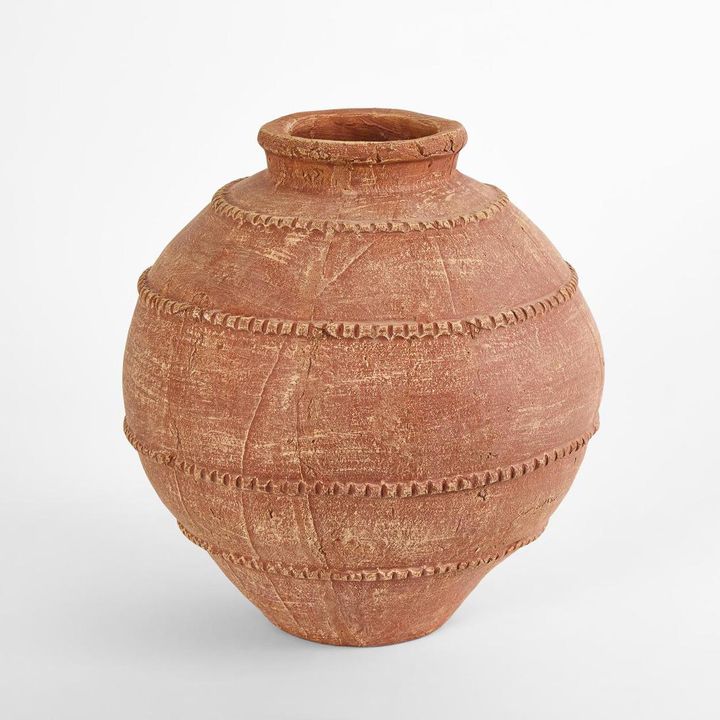 Chika Vase Terracotta Medium