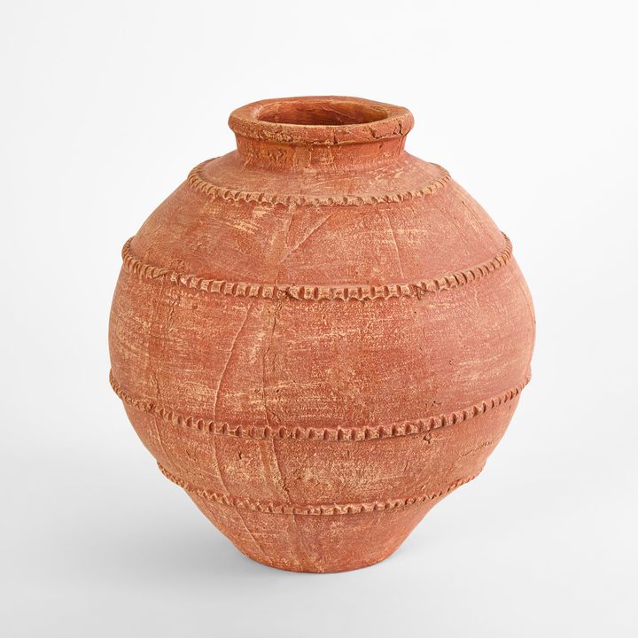 Chika Vase Terracotta Medium