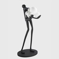 Moss Floor Lamp Black