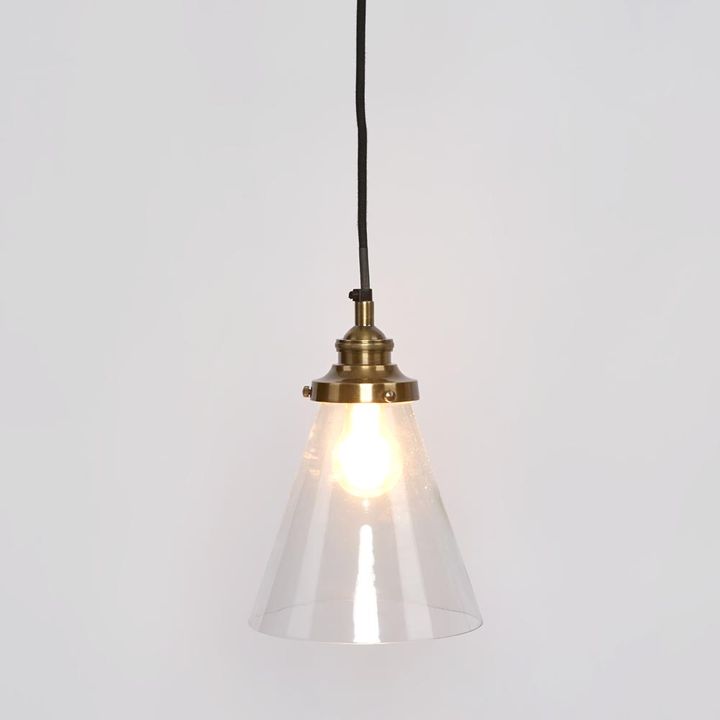 Gadsden Ceiling Pendant Extra Small Antique Brass