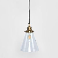 Gadsden Ceiling Pendant Extra Small Antique Brass