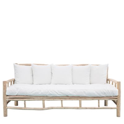 Bermuda Sofa with Cushions - Outdoor Under-Cover