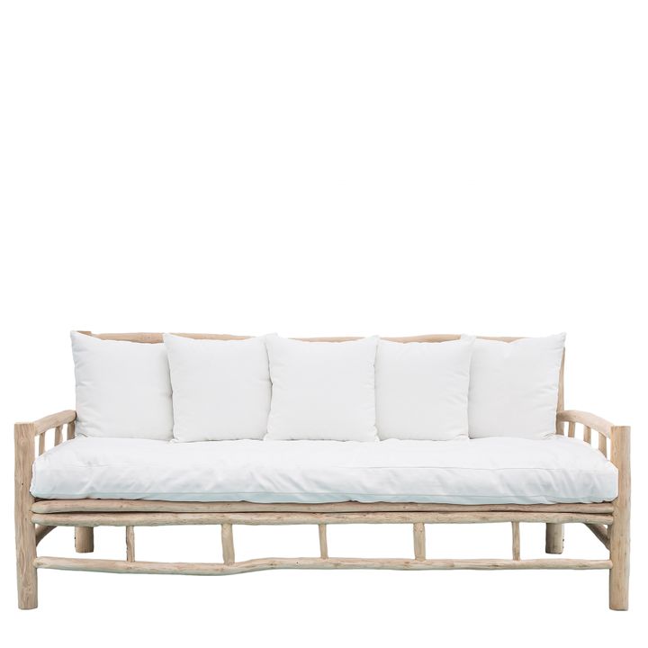 Bermuda Sofa with Cushions - Outdoor Under-Cover