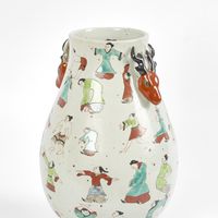 Jing Deer Vase