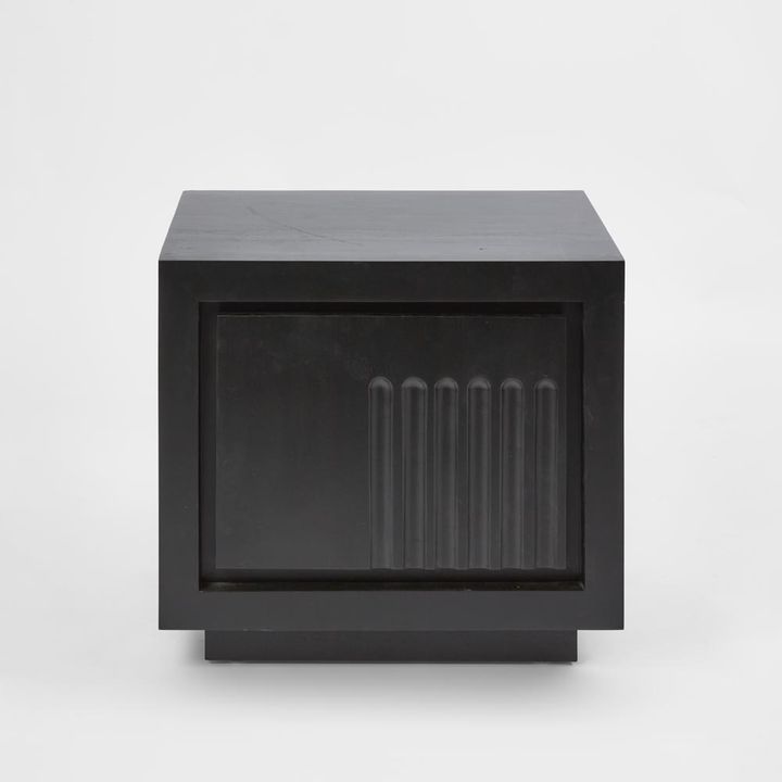 Rock Bedside Black 2 dwr