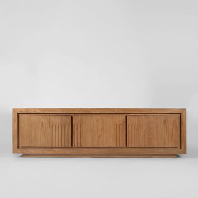 Rock Sideboard Unit Low Natural