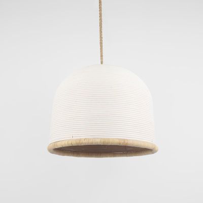 Bell White Pendant Small 60cm