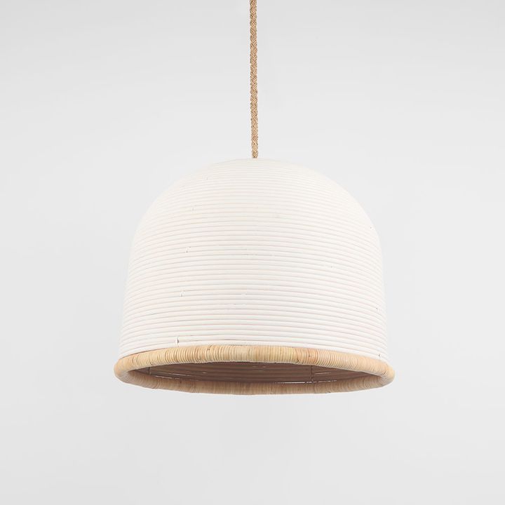 Bell White Pendant Small 60cm