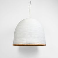 Bell White Pendant Small 60cm