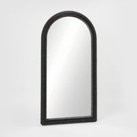 Fossil Arch Mirror Black