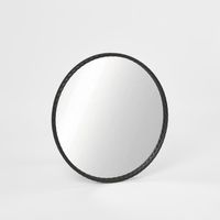 Palais Round Mirror Small Black