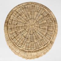 Long Island Rattan Side Table