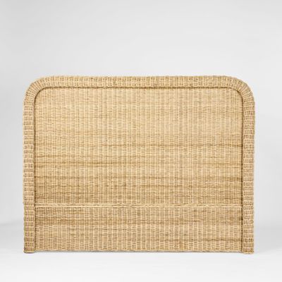 Long Island QS Rattan Bedhead