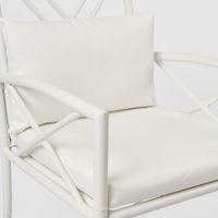 Elodie Outdoor Dining Chair White