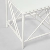 Elodie Outdoor Side Table White