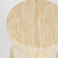 Rookside table Travertine look