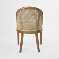 Beau Dining Chair Natural Whitewash